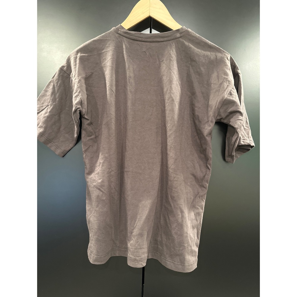 Billabong Womens Essential Cotton Crewneck Tee Charcoal Gray Small ABGZT00176 - Picture 2 of 4